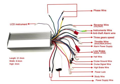 Brushless Controller for 1000W 48V BLDC Motor - DarkOct02