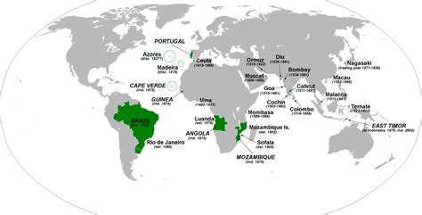 The Portuguese Colonial Empire - About History | Portuguese empire ...