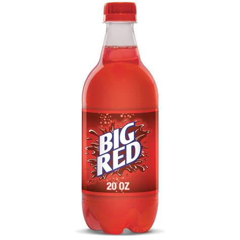 Big Red Low Sodium Cream Soda Pop, 20 Fl Oz Bottle – Walmart Inventory ...