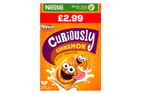 Nestle - Curiously Cinnamon Cereal - 375g