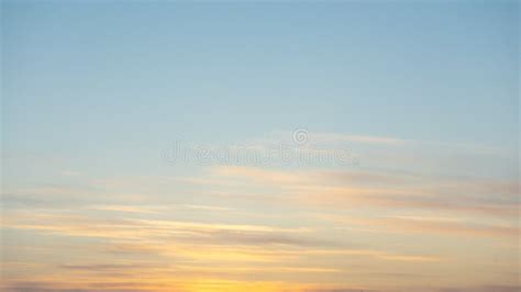 Beautiful Clear, Morning Sky at Sunrise, Natural Background. Soft Pink ...