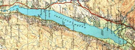 LAKE DISTRICT CONISTON WATER CUMBRIA