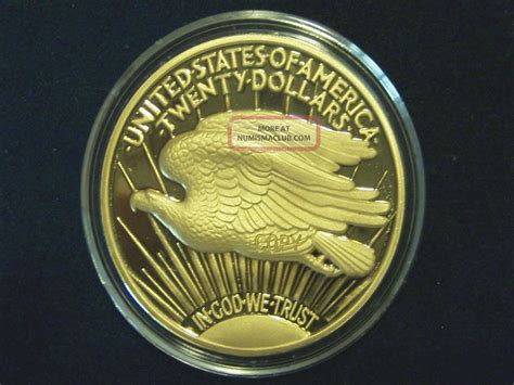 1933 St. Gaudens $20 Gold Double Eagle " Rare " 1oz 24k Gold Proof ...