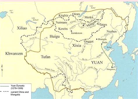 Shabeer Yuan Dynasty: Map of Yuan Dynasty