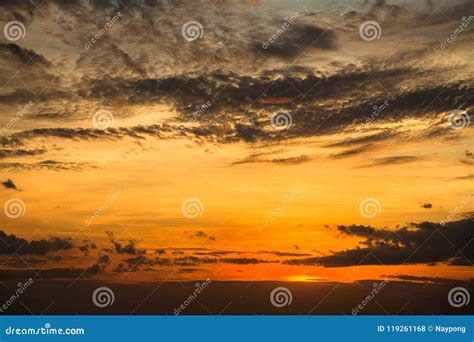 The color of twilight sky stock photo. Image of dusk - 119261168