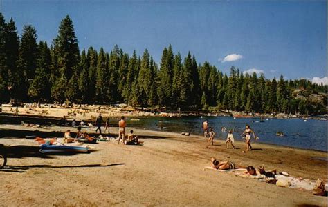 Beach at Pinecrest Lake California