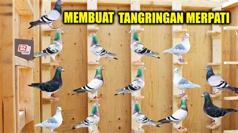 CARA MEMBUAT TANGKRINGAN MERPATI POS - RACING PIGEON PERCHES - YouTube