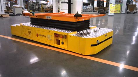 Automated Guided Vehicles - AGV Selettrack - YouTube