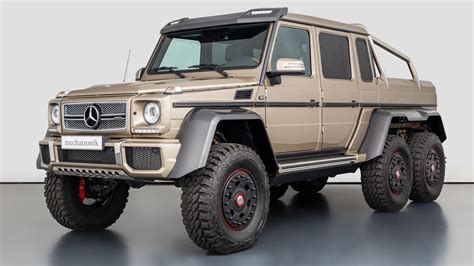 Cet énorme Mercedes G63 6x6 quasi neuf est à vendre