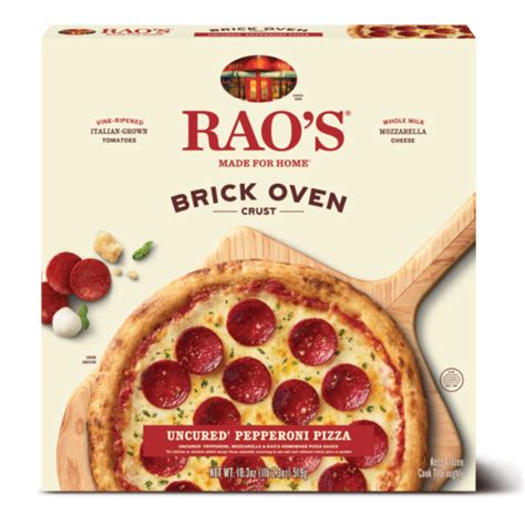 Brick Oven Frozen Pepperoni Pizza | Rao’s Specialty Foods – Rao's ...