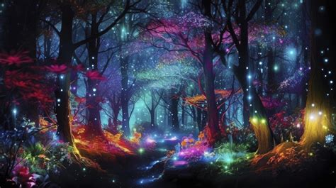 Enchanted Forest Night