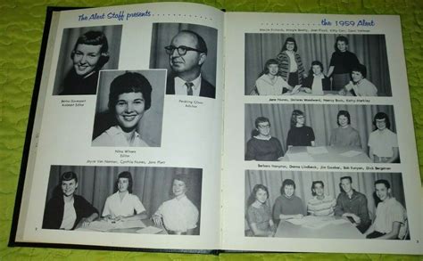 1959 ALERT YEAR BOOK Turlock High School Yearbook Turlock California | eBay