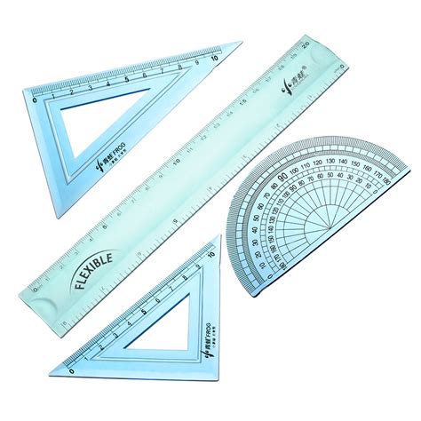 linex 3200 mrh nautical protractor triangle - 2pcs navigation ...