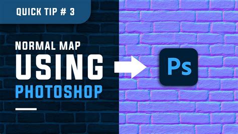 How to Generate Normal Map in Photoshop - Quick PS Tutorial - YouTube