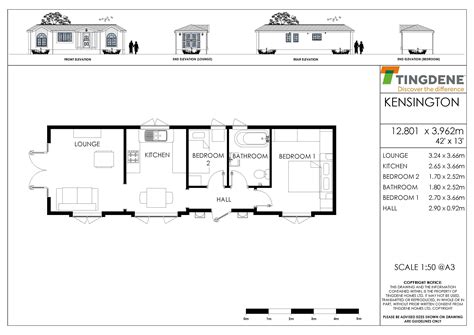 Kensington Single Residential Park Home | Tingdene Chrome Towel Rail ...