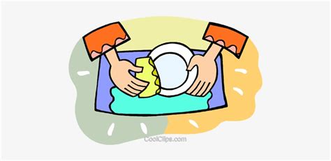 Person Doing The Dishes Royalty Free Vector Clip Art - Wash The Dishes ...