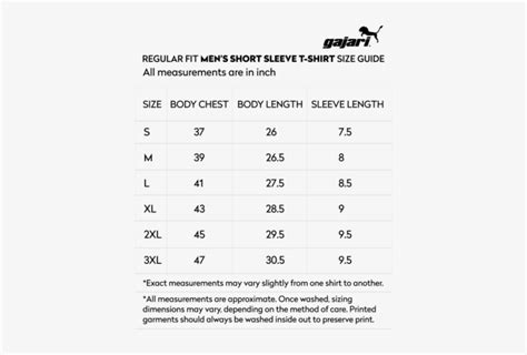 Mens Shirt Size Chart India Transparent PNG - 400x474 - Free Download ...