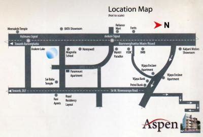 Amit Aspin Location Map Bommanahalli, Bangalore