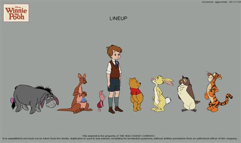 Image - Winnie the Pooh 2011 Characters Line up.jpg | Disney Wiki ...