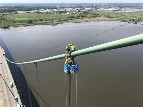 Delaware Memorial Bridge Pin and Link Rehabilitation and Miscellaneous ...