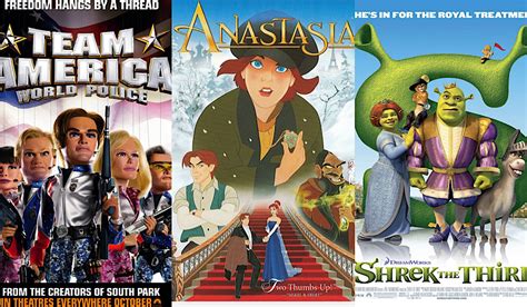 Top 10 Non-Disney Animated Movies | 'Shrek', 'Anastasia' to 'Team ...