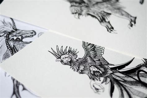 Stippling Animal Illustrations on Behance