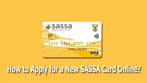 Apply For New SASSA Card Online 2023/24 SA Careers