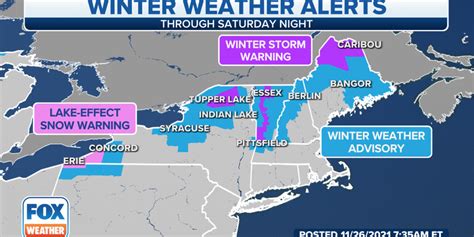 Winter Storm Warnings issued for northern New England as first ...