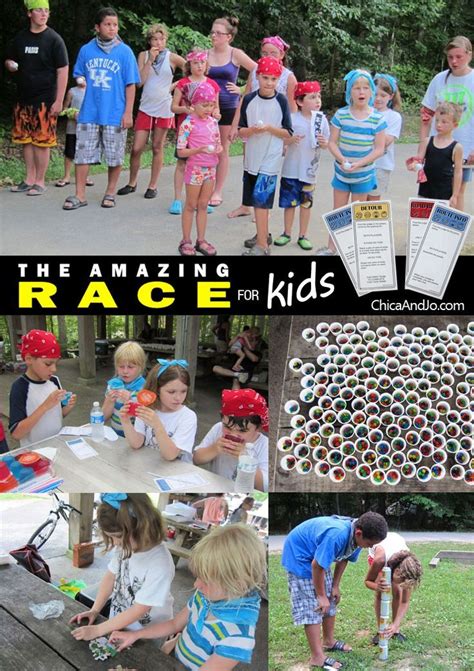 Amazing Race party for kids - including task ideas! | Amazing race ...