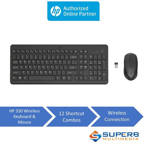 HP 330 Wireless Mouse and Keyboard Combo [2V9E6AA] | Shopee Malaysia