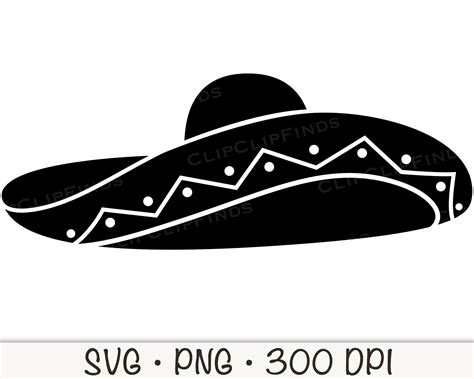 Sombrero SVG Mexican Fiesta Sombrero Mariachi Vector Cut - Etsy Singapore