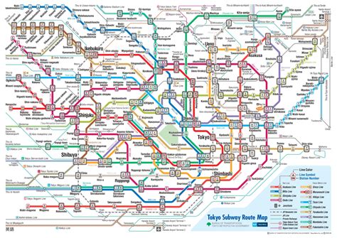 Tokyo subway maps: A guide to finding high-resolution maps of every ...