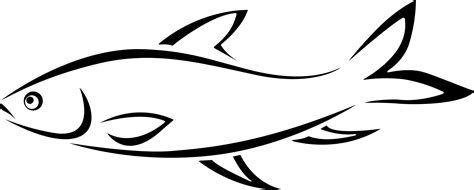 Download Fish Clipart Open Mouth - Fish Drawing Transparent - Png ...