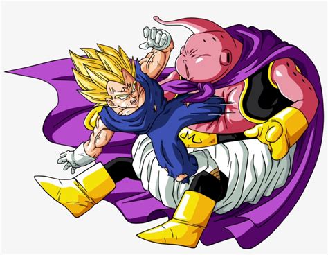 Vegeta Vs Majin Buu 400431 - Goku Vs Majin Buu Png Transparent PNG ...