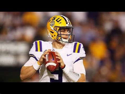 Joe Burrow 2019-20 Highlights || LSU QB || “Best Player In The Nation ...