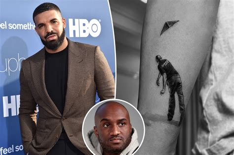 Drake honors late Virgil Abloh with new tattoo