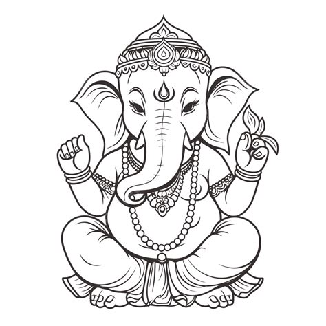 Lord Ganesha Lord Drawing Lord Ganesha Drawing Lord Sketch Png And ...