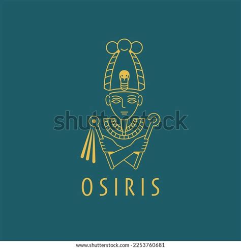 Osiris Ancient Egyptian God Symbol Stock Vector (Royalty Free ...