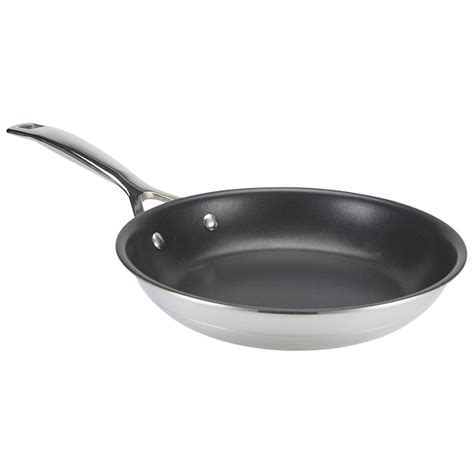 Le Creuset 3-Ply Stainless Steel Non-Stick Omelette Pan - 20cm - Free ...