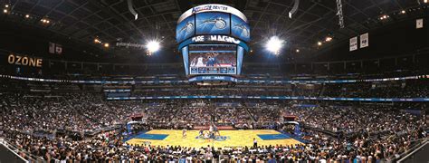 Arena do Orlando Magic na Flórida | Orlando magic, Orlando, Melhor ...