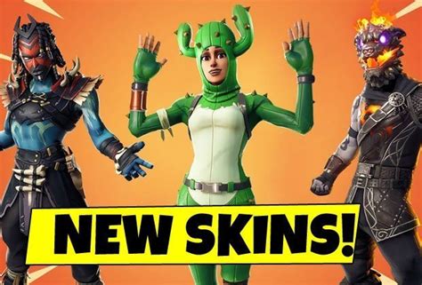 Fortnite 8.20 SKINS LEAKED: New Item shop skins revealed in latest ...