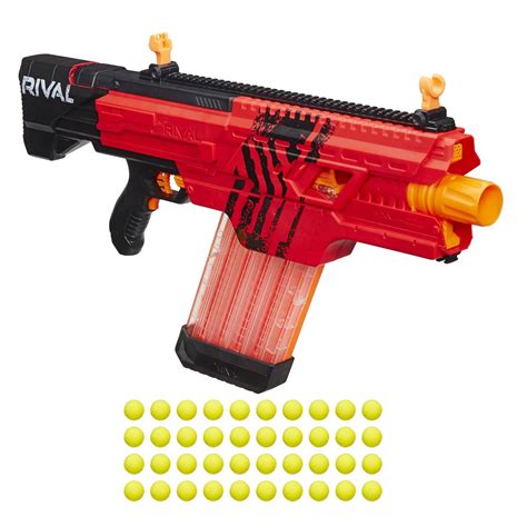 Nerf Rival Khaos MXVI-4000 Blaster (Red): Amazon.co.uk: Toys & Games