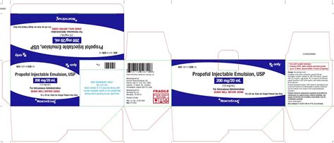 Propofol: Package Insert - Drugs.com