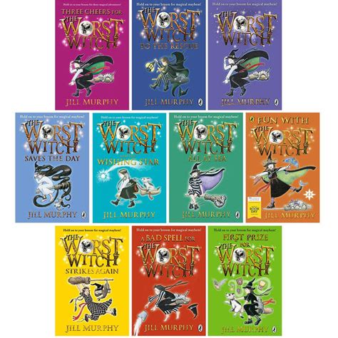 Worst witch series 10 books collection set by jill murphy | The Book Bundle