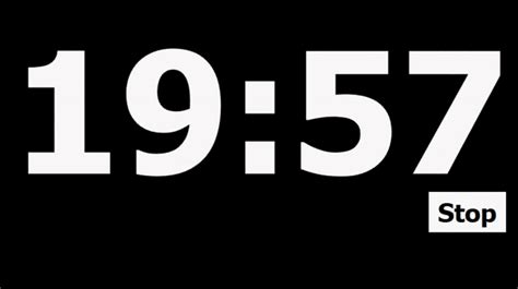 20 Minute Countdown Timer on Make a GIF