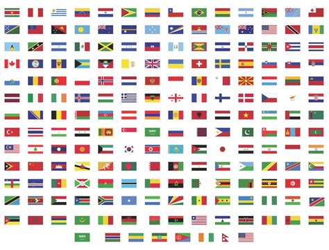 Country Flags - 10 Free PDF Printables | Printablee