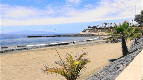 Fanabe and Torviscas Beach, Costa Adeje, Tenerife | 4K - YouTube