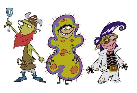 Ed, Edd n Eddy (with Halloween Costumes) by sethmendozaDA on DeviantArt