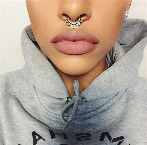 Spectrum &' Lipstick . | Piercing, Septum piercings, Piercing al naso