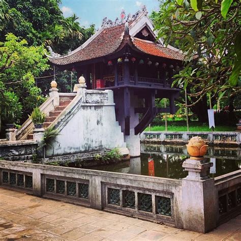 Chùa Một Cột (One Pillar Pagoda) | Asian architecture, Pagoda temple ...